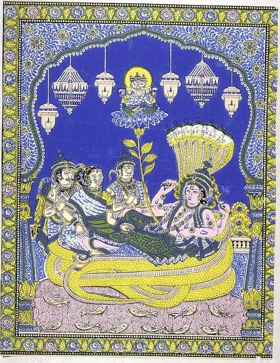 Day of Brahma Hindoo_Gods;_Wallpaper