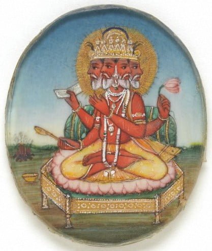 Hindu God of Creation Brahma