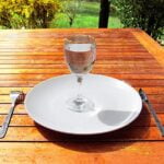 Upavasam or Fasting_4-Fasting-a-glass-of-water-on-an-empty-plate